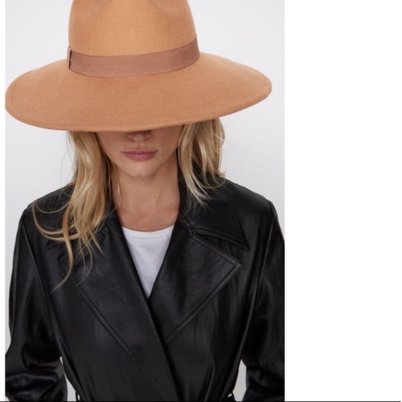 Zara Wide Brim Wool Hat - Picture 15 of 17